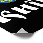 Kiew Ukraine Kyjiw Wurzeln Poster (Ecke)
