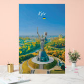 Kiew, Ukraine - Mutter Ukraine Denkmal Acrylschild (Hochzeit)