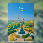 Kiew, Ukraine - Mutter Ukraine Denkmal Acrylschild (Neutral)
