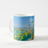Kiew, Ukraine - Mutter-Ukraine-Denkmal Kaffeetasse (Vorderseite Links)