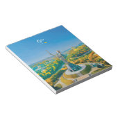 Kiew, Ukraine - Mutter Ukraine Denkmal Notizblock (angewinkelt)