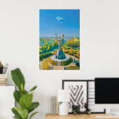 Kiew, Ukraine - Mutter-Ukraine-Denkmal Poster (Heimbüro)