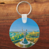 Kiew, Ukraine - Mutter Ukraine Denkmal Schlüsselanhänger (Rückseite)