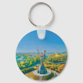 Kiew, Ukraine - Mutter Ukraine Denkmal Schlüsselanhänger (Rückseite)