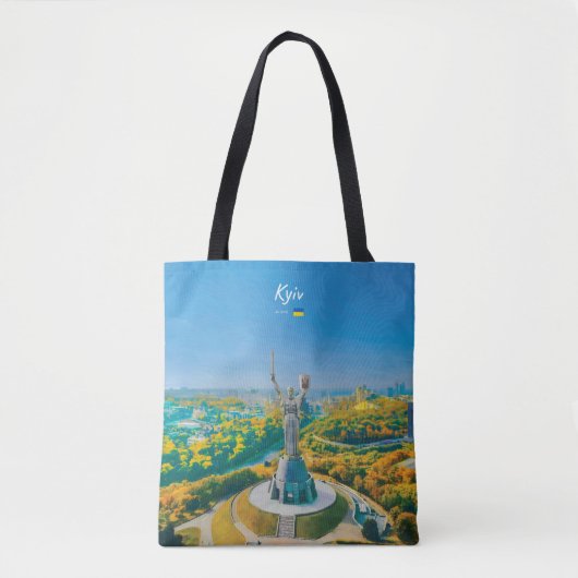 Kiew, Ukraine - Mutter Ukraine Denkmal Tasche (Vorderseite)