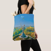Kiew, Ukraine - Mutter Ukraine Denkmal Tasche (Von Nahem)
