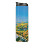 Kiew, Ukraine - Mutter Ukraine Denkmal Thermosbecher (Nach rechts gedreht)