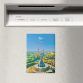 Kiew, Ukraine - Mutter Ukraine Monument Flat Magnet (In Situ (Geschirrspüler))