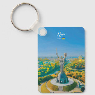 Kiew, Ukraine - Mutter Ukraine Monument Klassiker Schlüsselanhänger