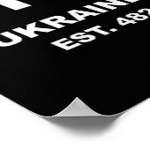 Kiew Ukraine Poster (Ecke)