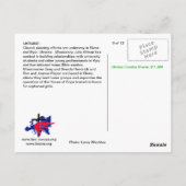 Kiew, Ukraine Postkarte (Rückseite)