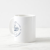 Kiew Ukraine Retro Kaffeetasse (Vorderseite Links)