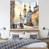 Kiew Ukraine Wasserfarbe Leinwanddruck (Insitu (Schlafzimmer))