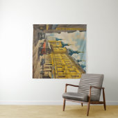 Kiew Ukraine Wasserfarbe Wandteppich (Beispiel (Horizontal))