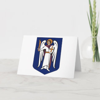 Kiew-Wappen Gruß-Karte Karte
