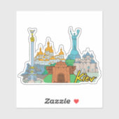 Kiewer Aufkleber (Blatt)