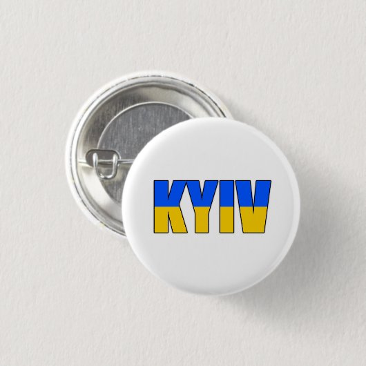 Kiewer Ukraine Button (Vorne & Hinten)