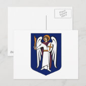 Kiewer Wappen-Postkarte Postkarte (Vorne/Hinten)