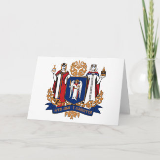 Kiewer Wappen (Provinz) Grußkarte Karte