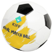 KIFF 2023 Offizieller Match-Ball Fußball (Dreiviertel)