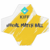KIFF 2023 Offizieller Match-Ball Fußball (Flach)