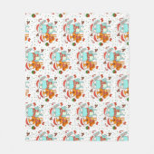 Kiff and Barry Holiday Fleecedecke (Vorderseite)