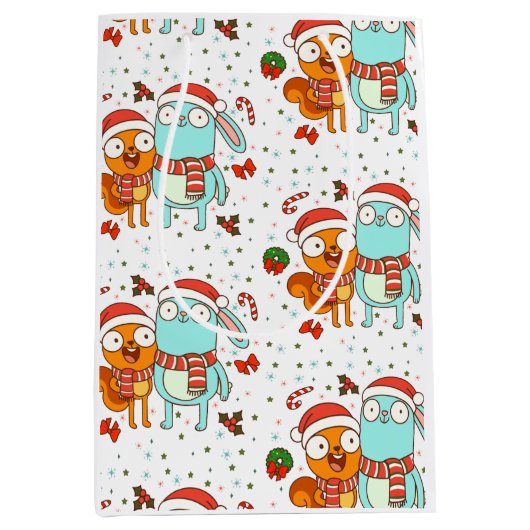 Kiff and Barry Holiday Mittlere Geschenktüte (Vorderseite)