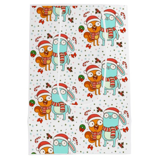 Kiff and Barry Holiday Mittlere Geschenktüte (Rückseite)