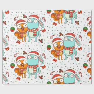Kiff und Barry Urlaub Geschenkpapier