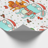 Kiff und Barry Urlaub Geschenkpapier (Ecke)