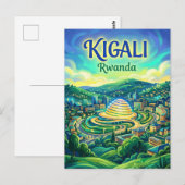 Kigali Convention Centre Ruanda Postkarte (Vorne/Hinten)