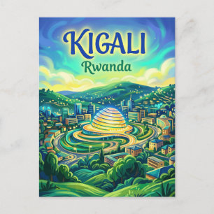 Kigali Convention Centre Ruanda Postkarte