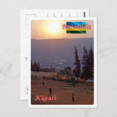 Kigali - Ruanda - Panorama - Postkarte (Vorne/Hinten)