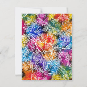 Kigali Rwanda City Map Postkarte