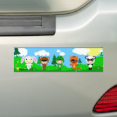 Kigurumi Liebemädchen Autoaufkleber (Auf Auto)