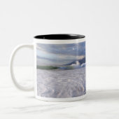 Kihei Beach, Maui, Hawaii, USA Zweifarbige Tasse (Links)