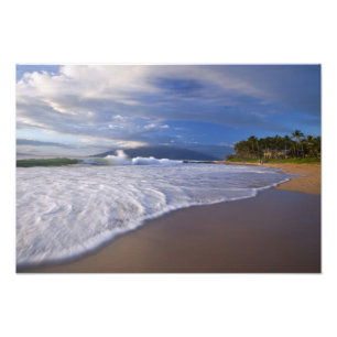 Kihei-Strand, Maui, Hawaii, USA Fotodruck