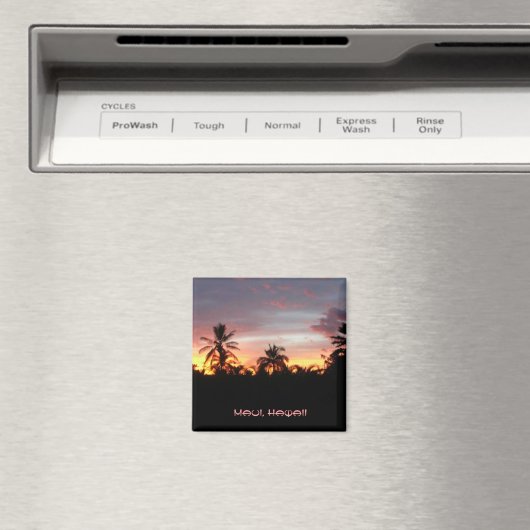 Kihei Sunset Magnet (In Situ (Geschirrspüler))