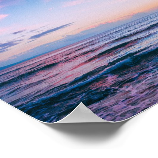 Kihei Sunset, Maui, Hawaii | Poster (Ecke)