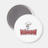 Kihon-Logo Magnet (Vorderseite/Rückseite)
