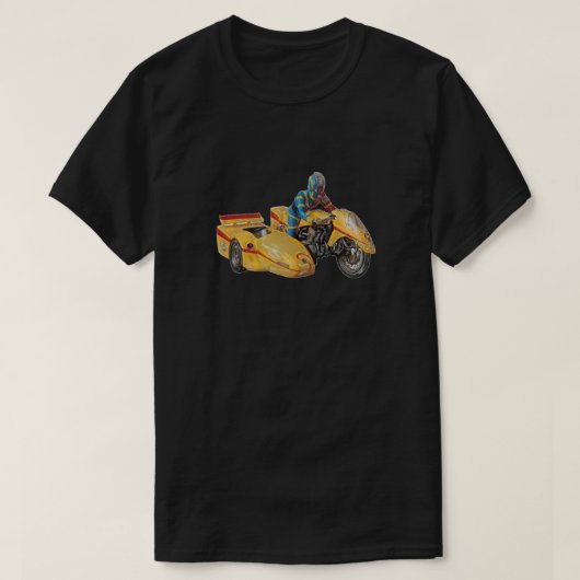 Kikaida Motorrad Classic T-Shirt (Design vorne)