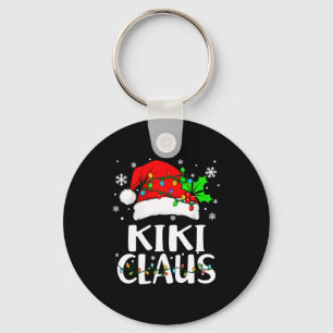 Kiki Claus Weihnachtslicht-Pyjama Familie passend Schlüsselanhänger