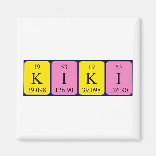 Kiki Periodenmagnet Magnet (Vorne)