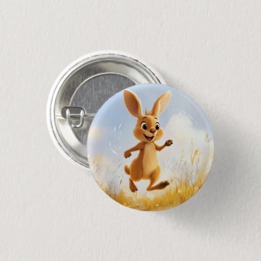 Kiki the Bunny Button (Vorne & Hinten)