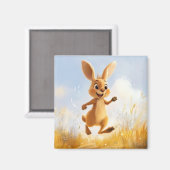 Kiki the Bunny Magnet (Vorderseite/Rückseite)