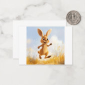 Kiki the Bunny Mitteilungskarte (Vorderseite/Rückseite Beispiel)