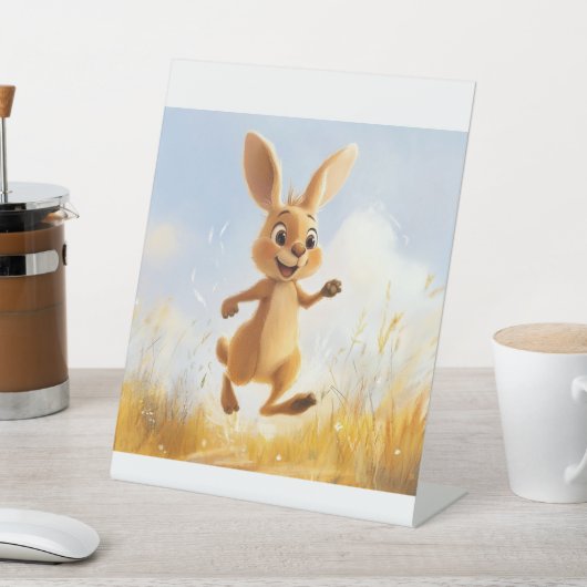 Kiki the Bunny Sockelschild (In SItu)