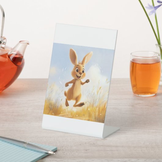 Kiki the Bunny Sockelschild (In SItu)