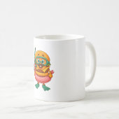 KikiBurger – Flamingo Snorkel Edition Kaffeetasse (VorderseiteRechts)