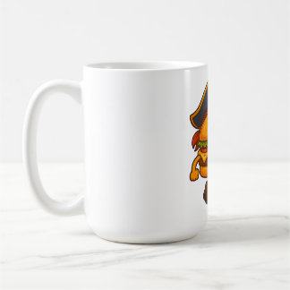 KikiBurger the Pirate – Cute Food Mascot by MiniSn Kaffeetasse